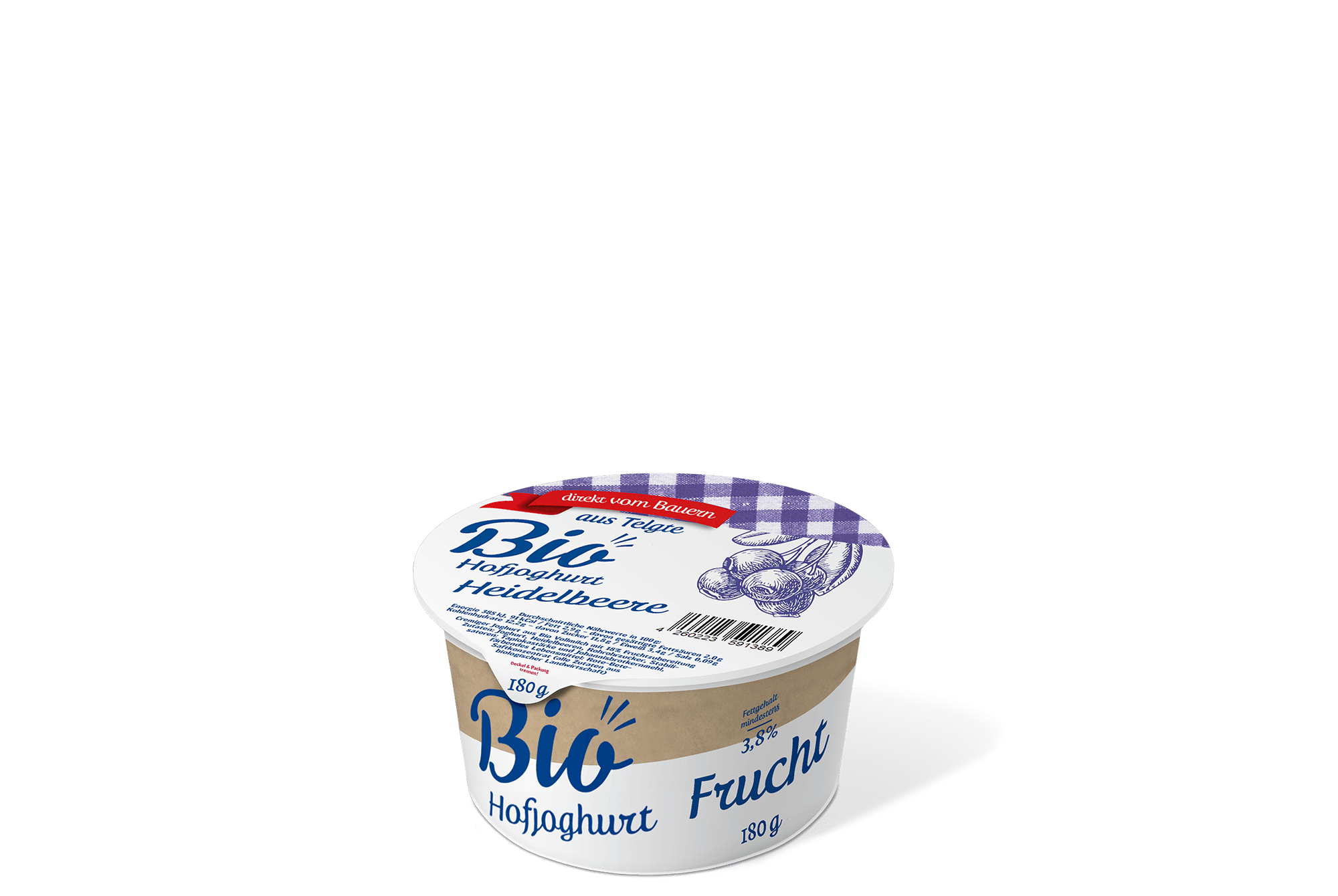 Bio Hofjoghurt Heidelbeere 180g