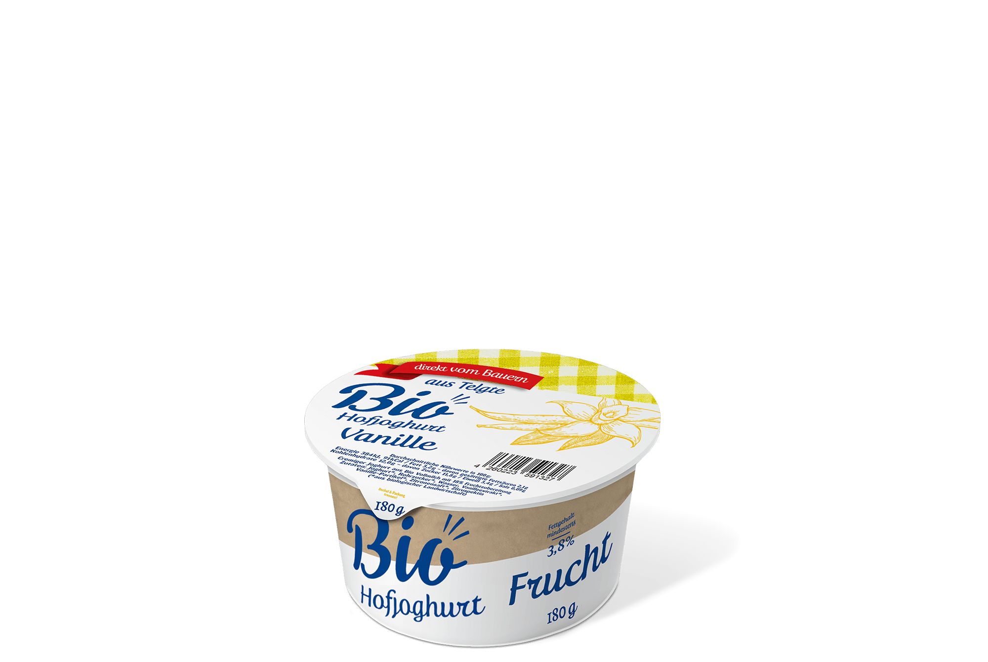 Bio Hofjoghurt Vanille 180g