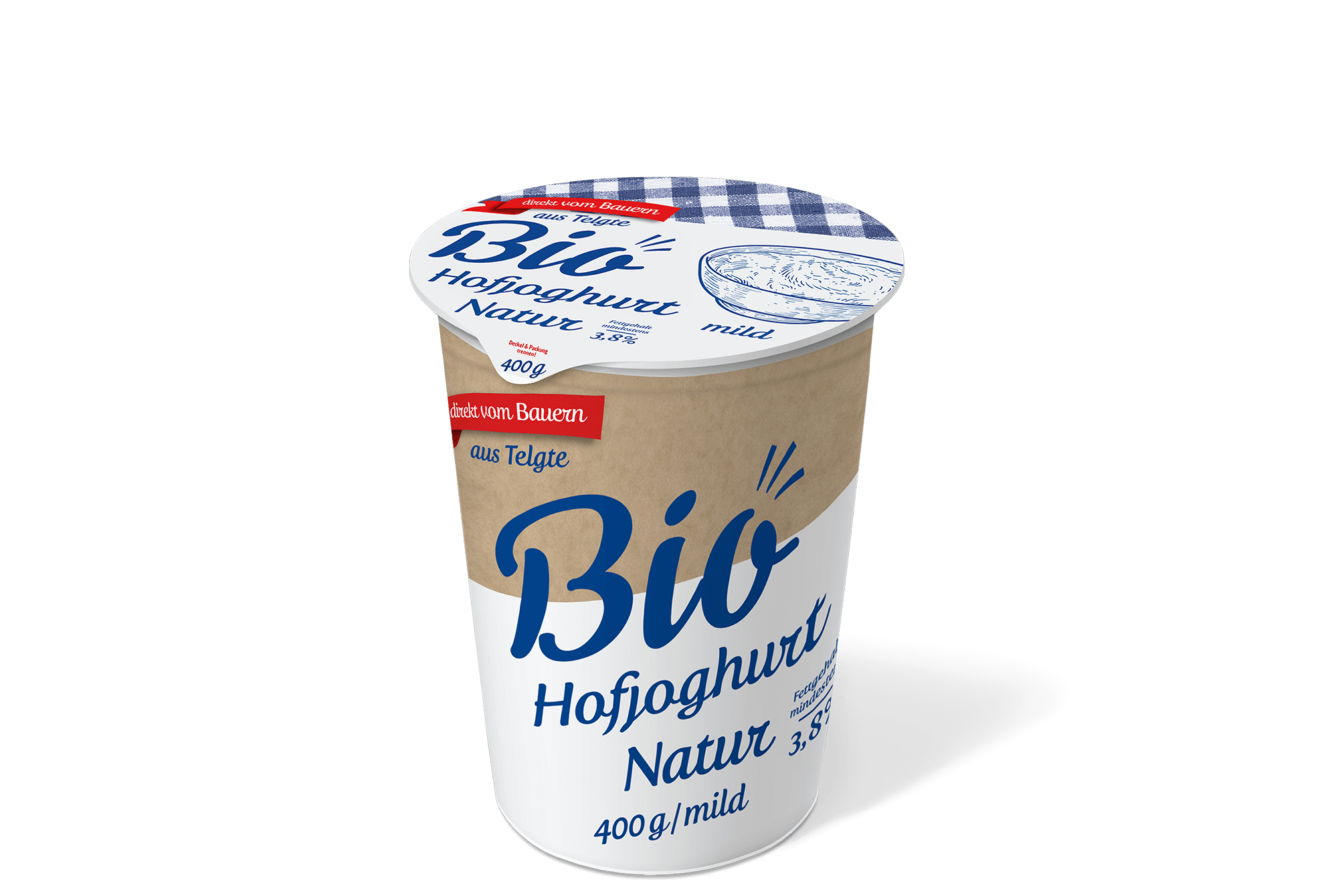 Bio Hofjoghurt Natur 400g/mild