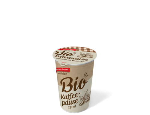 Frische Bio Kaffeepause / Cappuccino mit Hofmilch / 230 ml